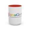 Vibrant Color LunaGrown Coffee Mug - Everyone Deserves a Seat at the Table 19