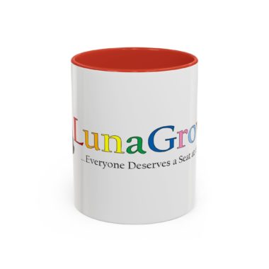 Vibrant Color LunaGrown Coffee Mug - Everyone Deserves a Seat at the Table 11