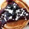 Razzleberry Jam on Pancakes