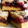 Razzleberry Jam Oatmeal crumb bars