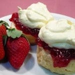 Strawberry Jam on Scones