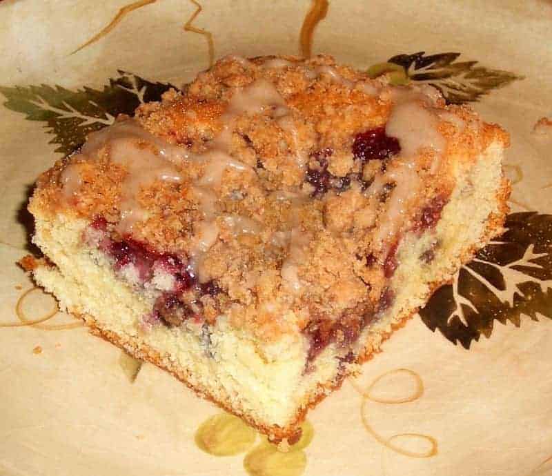 LunaGrown Jam Filled Crumb Cake