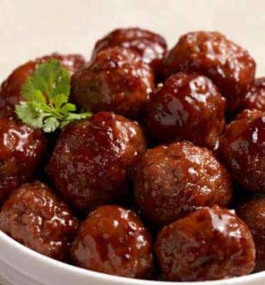 Meatballs with Grape Jelly