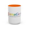 Vibrant Color LunaGrown Coffee Mug - Everyone Deserves a Seat at the Table 19