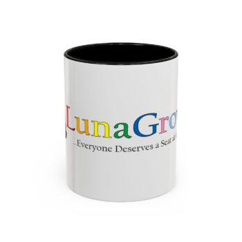 Vibrant Color LunaGrown Coffee Mug - Everyone Deserves a Seat at the Table