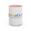 Vibrant Color LunaGrown Coffee Mug - Everyone Deserves a Seat at the Table 19