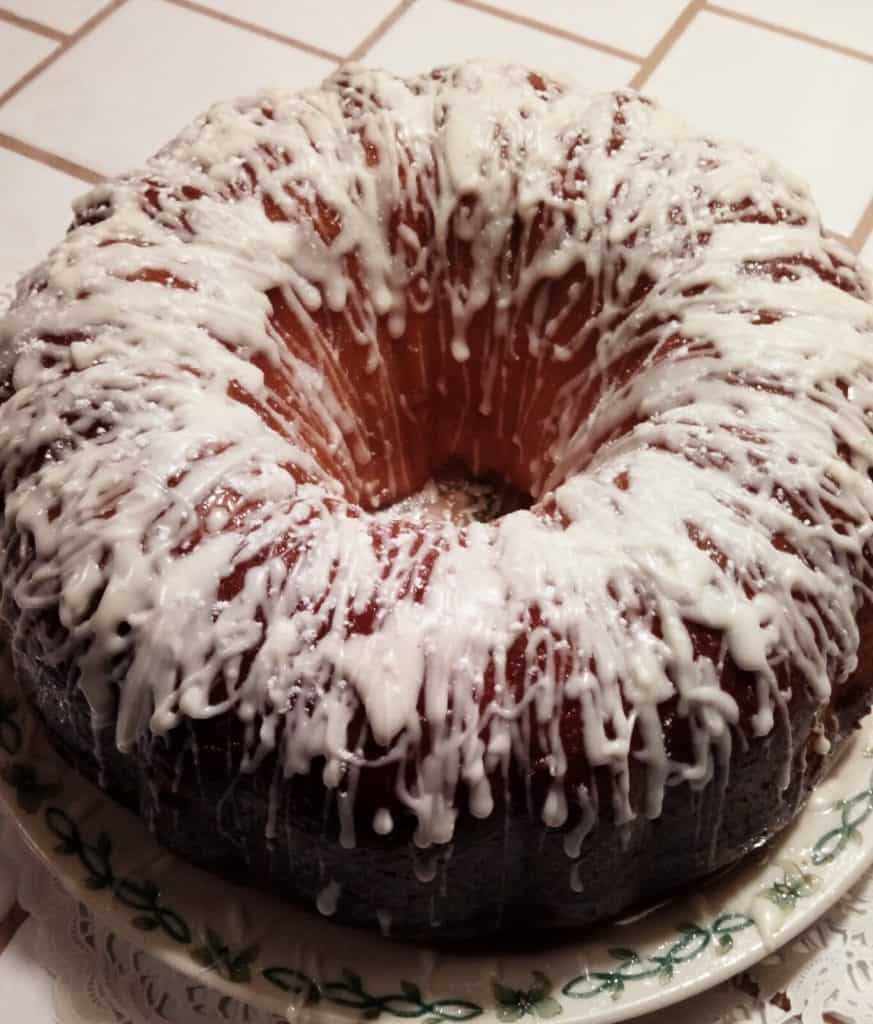 Apricot Jam Bundt cake