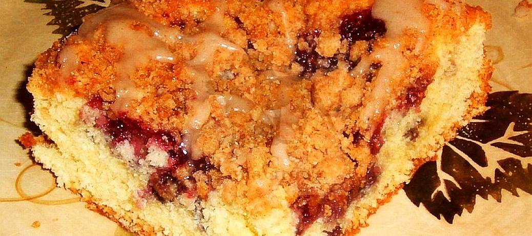 Jam Filled Crumb Cake