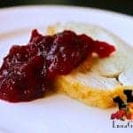 LunaGrown Cranberry Jam and Pork Tenderloin