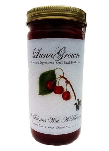 LunaGrown Cherry Pie Jam