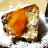 LunaGrown Mango Jam on Coconut Pound Cake