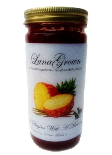 LunaGrown Pineapple Jam Wholesale 1