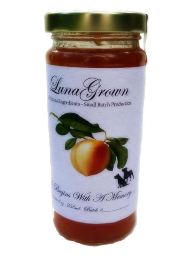 LunaGrown Creamy Peach Jam 1