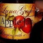 LunaGrown apple jam holidays