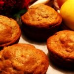 Muffins with LunaGrown apple jam