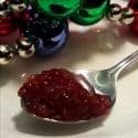 Black Forest Jam on Spoon