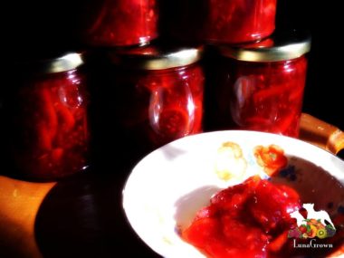 Blood orange marmalade from LunaGrown