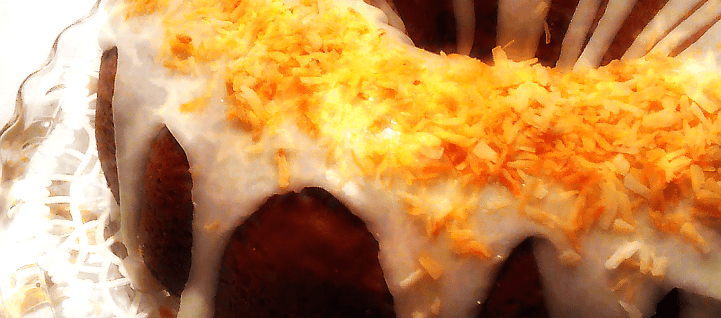 cake c LunaGrown Banana Cake with Mango