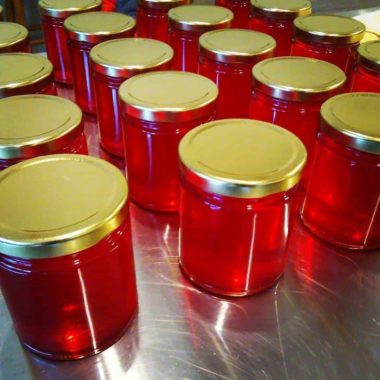 Candy apple jelly