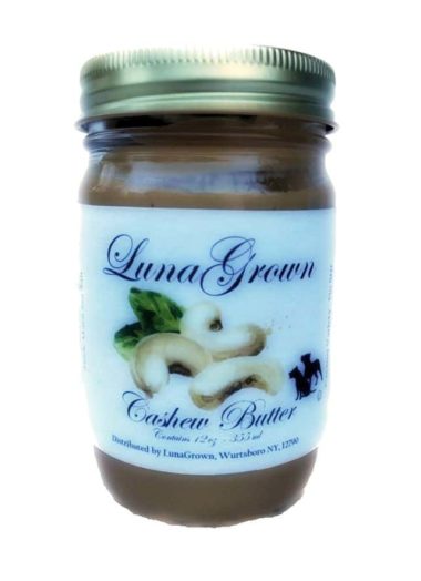 cashew butter LunaGrown