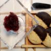 Cherry Berry Jam from LunaGrown with shortbread