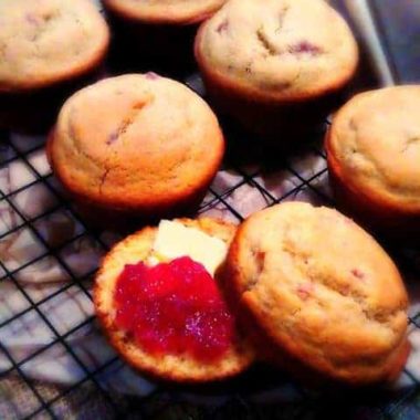 cranberry corn muffins