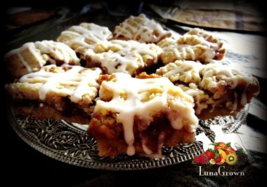 Jam Crumble Bars