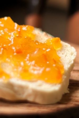 marmalade tea Bread with marmalade