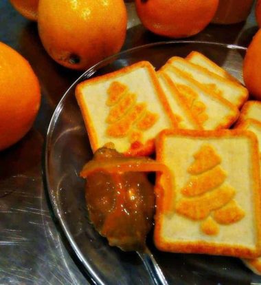 Meyer Lemon Marmalade with Cookies