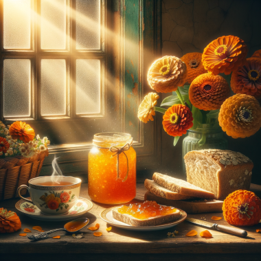 LunaGrown Orange Marmalade With Fresh Ginger - Image 3