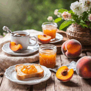 LunaGrown Creamy Peach Jam - Image 2