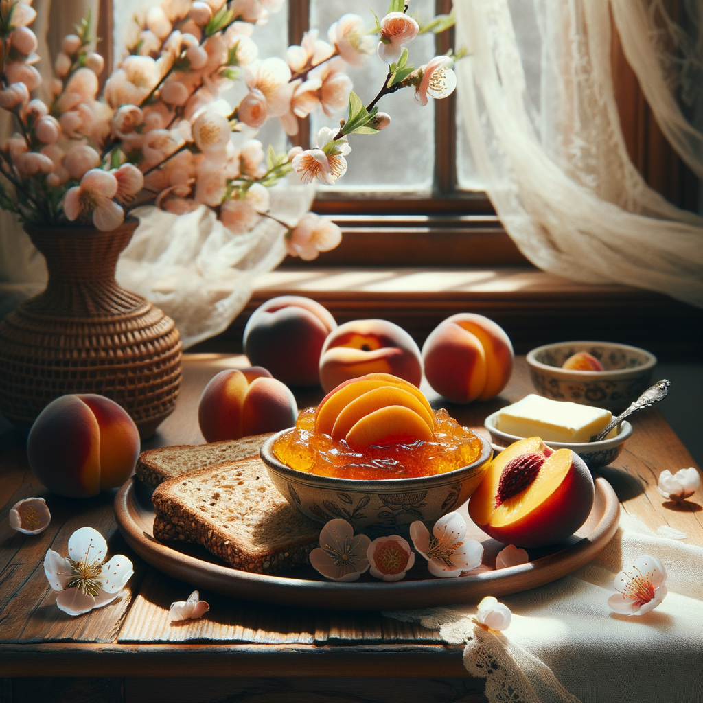 peach a LunaGrown Creamy Peach Jam 2