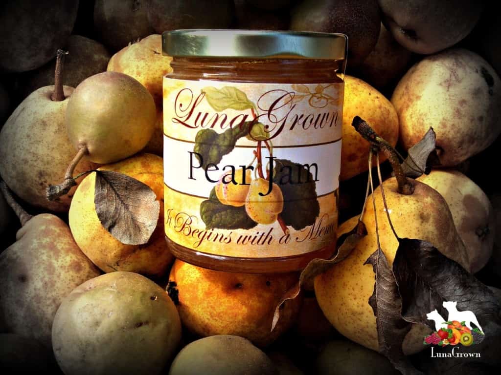 A customer favorite! Vanilla Pear Jam