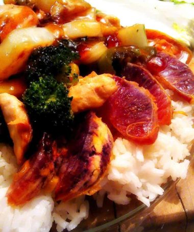 apricot jam stir fry