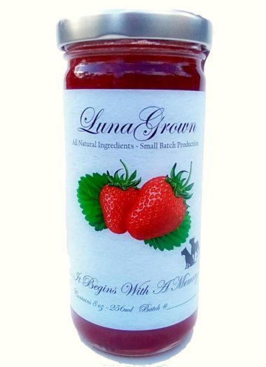 LunaGrown strawberry jam